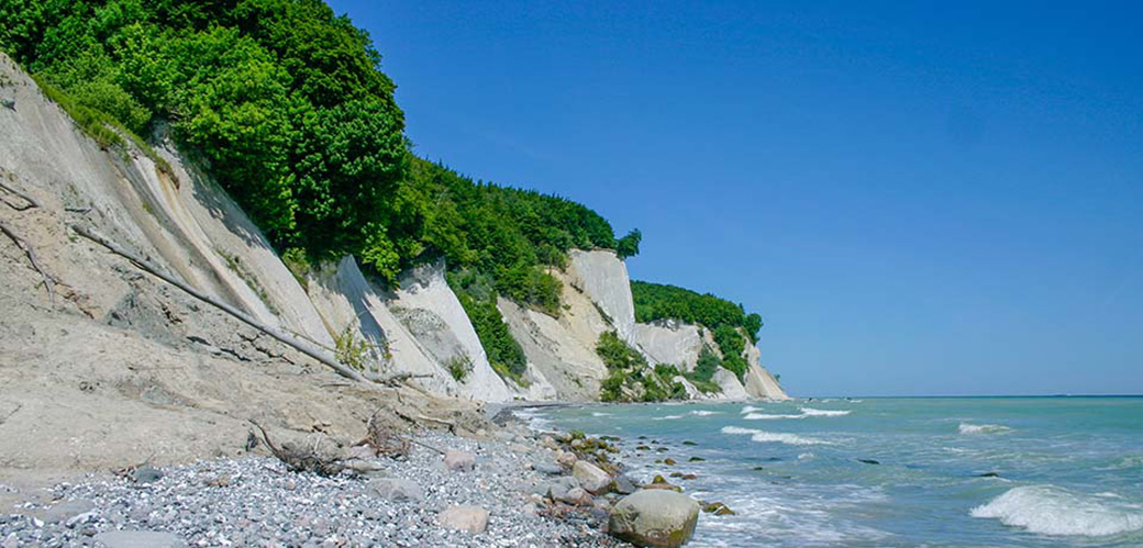 Am Strand der Kreideküste