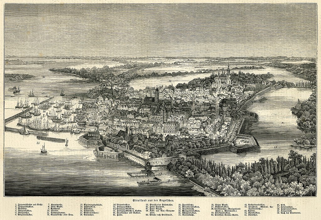 Stralsund um 1851